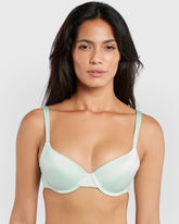 La Senza Obvious Lightly Lined Full Coverage Bra Green / 34B
